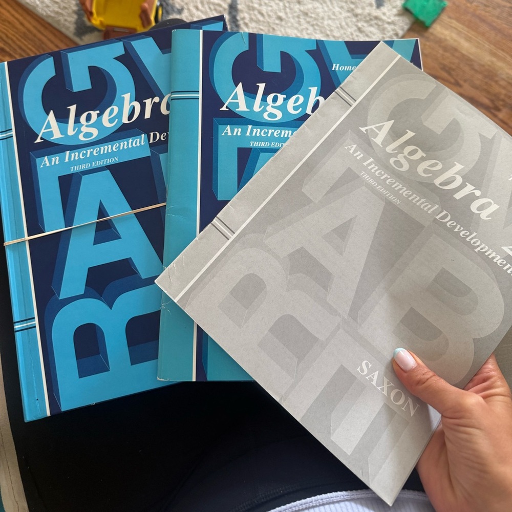 Saxon Algebra 1/2 Math Homeschool Kit (3rd Edition)